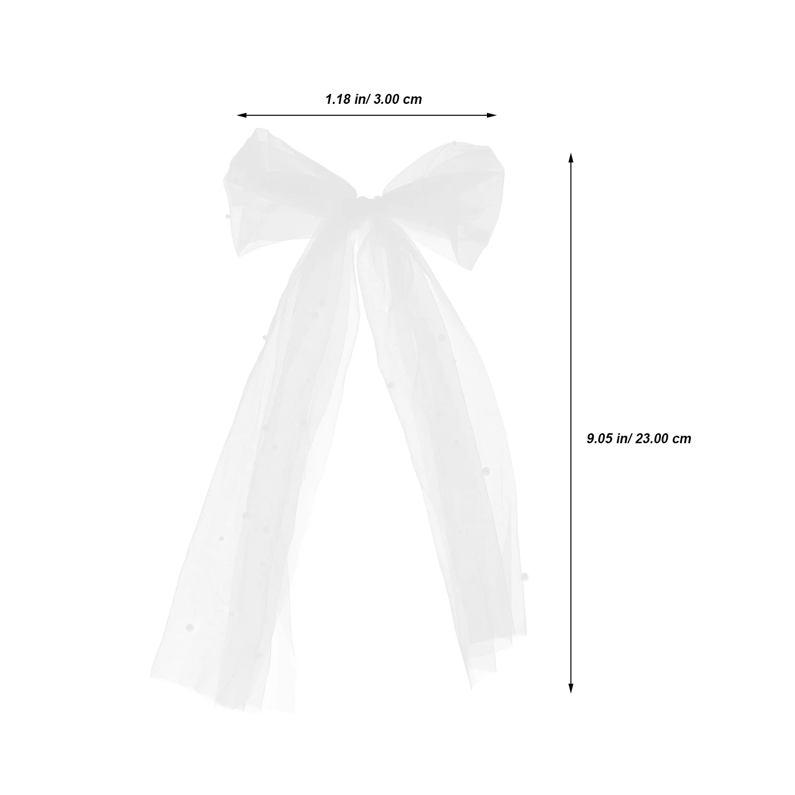 Bridal Bowknot White Beaded Veil Hair Clip Simple Elegant Wedding Accessories Bridal Veil Decor Bride Hairpiece
Bridal Bowknot White Beaded Veil Hair Clip Simple Elegant Wedding Accessories Bridal Veil Decor Bride Hairpiece