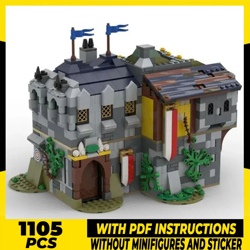Military Model Moc Building Blocks The Knight's Retreat Technical Bricks DIY Assembly Construction Toys For Child Holiday Gifts
Military Model Moc Building Blocks The Knight's Retreat Technical Bricks DIY Assembly Construction Toys For Child Holiday Gifts