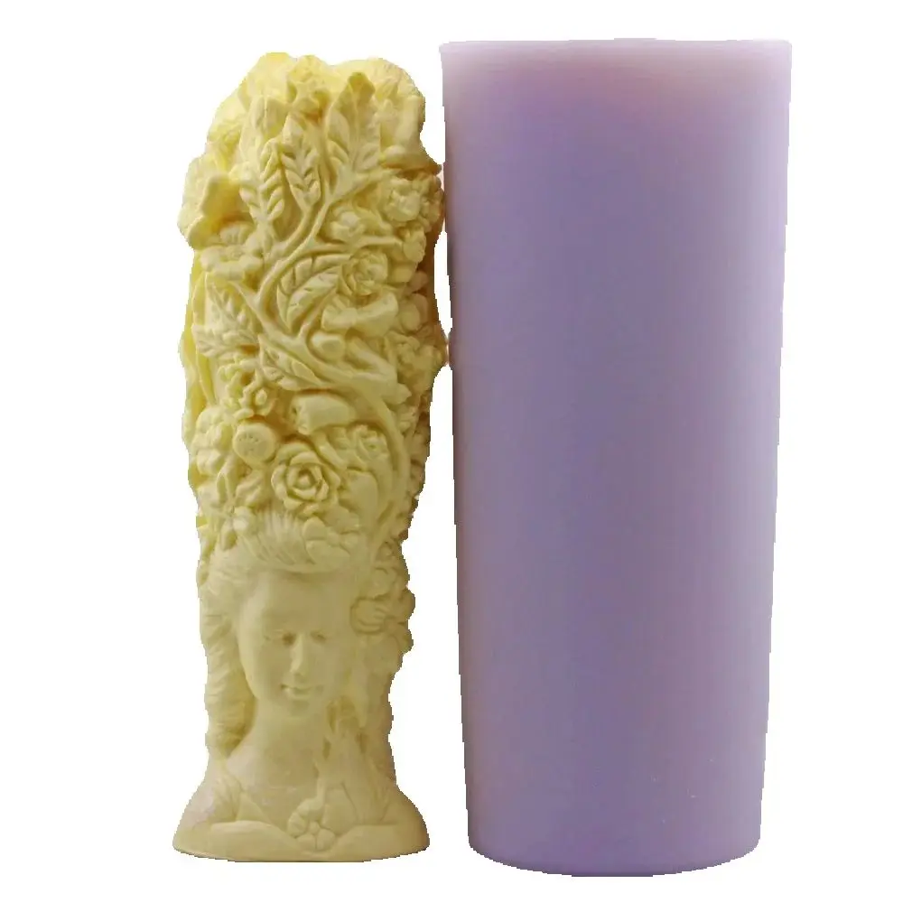 3D Large Dame Statue Silicone Candle Mould Flower Female Art Decorations Wedding Birthday Wax Soap Plaster Concrete Resin Mold
3D Large Dame Statue Silicone Candle Mould Flower Female Art Decorations Wedding Birthday Wax Soap Plaster Concrete Resin Mold