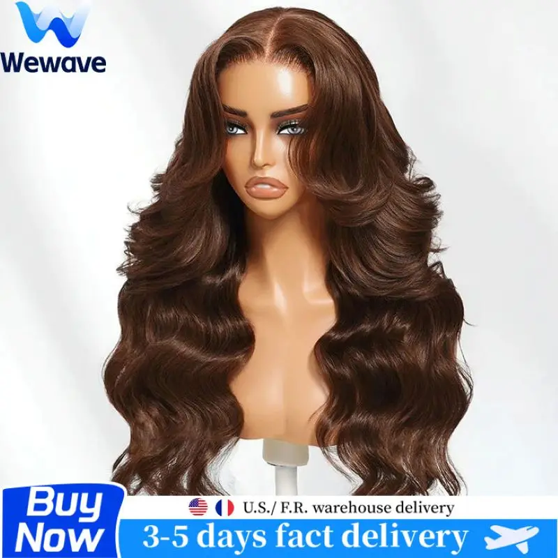Парик Wewave Body Wave из натуральных волос, коричневый, с HD-кружевом, 13x6, с детским волосом, бразильские волосы, оригинальная плотность 200%
Парик Wewave Body Wave из натуральных волос, коричневый, с HD-кружевом, 13x6, с детским волосом, бразильские волосы, оригинальная плотность 200%