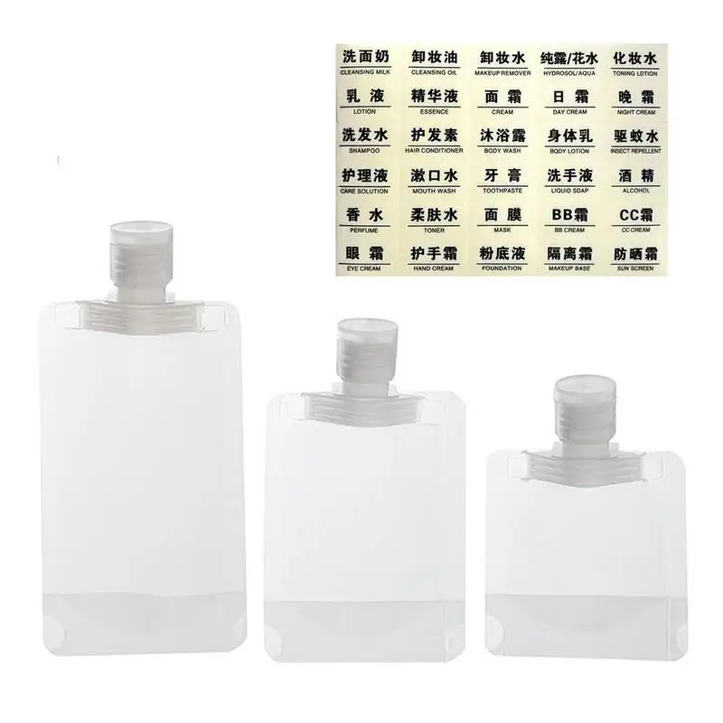 30/50/100ml Travel Lotion Packing Bag Portable Dispenser Bag Liquid Lotion Travel Packaging Bag Refillable Travel Accessories
30/50/100ml Travel Lotion Packing Bag Portable Dispenser Bag Liquid Lotion Travel Packaging Bag Refillable Travel Accessories