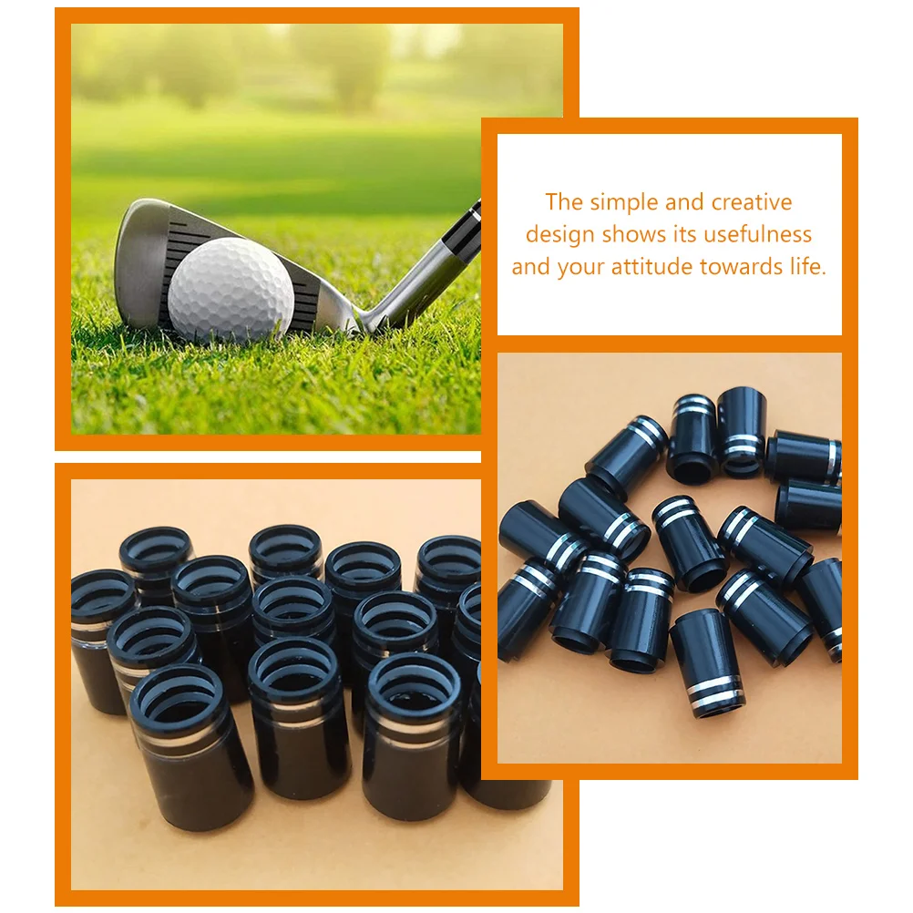 4 PCS Golf Club Sleeve Golfing Clubs Ferrules Cover Cues Covers for Golfs Black 
4 PCS Golf Club Sleeve Golfing Clubs Ferrules Cover Cues Covers for Golfs Black