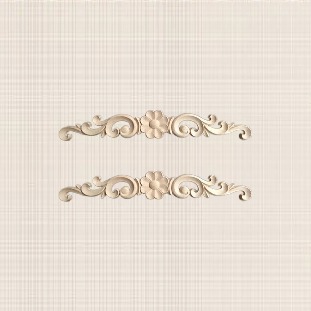 2 Pcs Ornamental Delicate Door Head Carving Flowers Decorations Onlay Applique Carved
2 Pcs Ornamental Delicate Door Head Carving Flowers Decorations Onlay Applique Carved