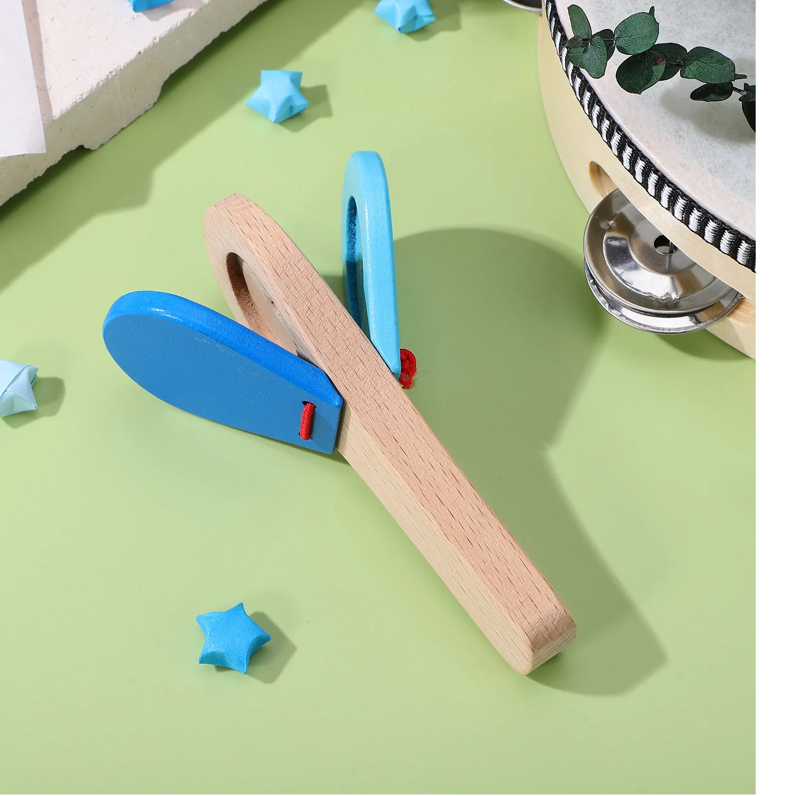 Wooden Castanet Kids Musical Instruments Toddler Finger Bamboo Toy Baby Hand Percussion Handle Lightweight
Wooden Castanet Kids Musical Instruments Toddler Finger Bamboo Toy Baby Hand Percussion Handle Lightweight
