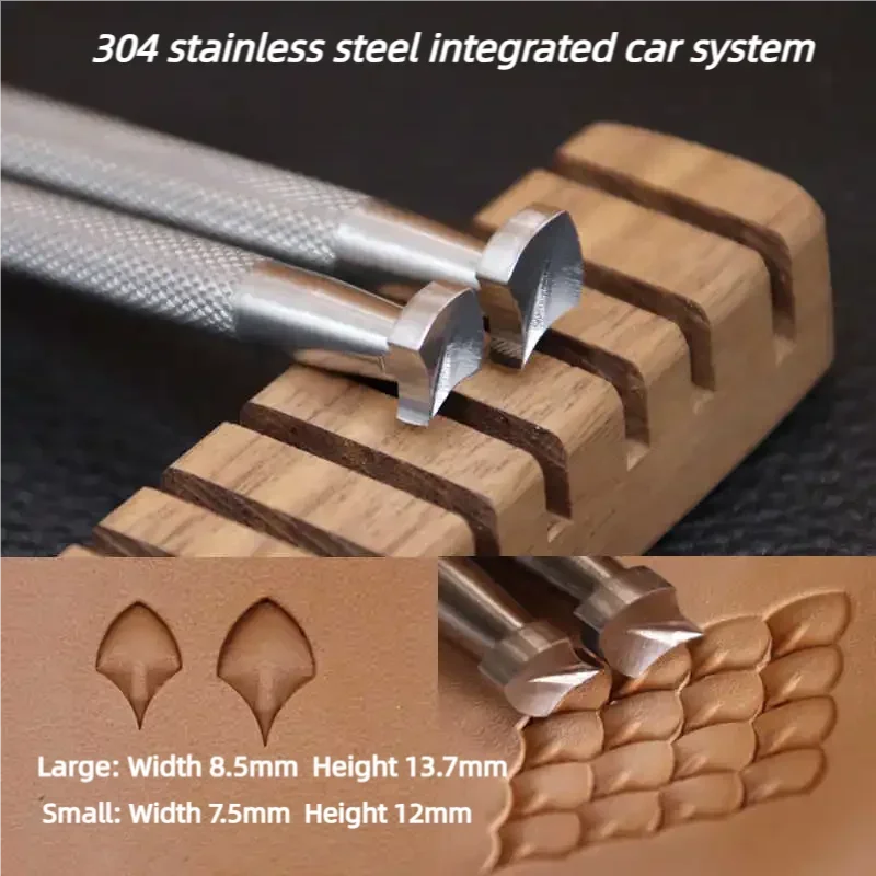 Fish Scale Pattern Fishskin Dragon Scale Design Leather Carving Stamp Vegetable Tanned Leather Engraving Printing Puncher
Fish Scale Pattern Fishskin Dragon Scale Design Leather Carving Stamp Vegetable Tanned Leather Engraving Printing Puncher