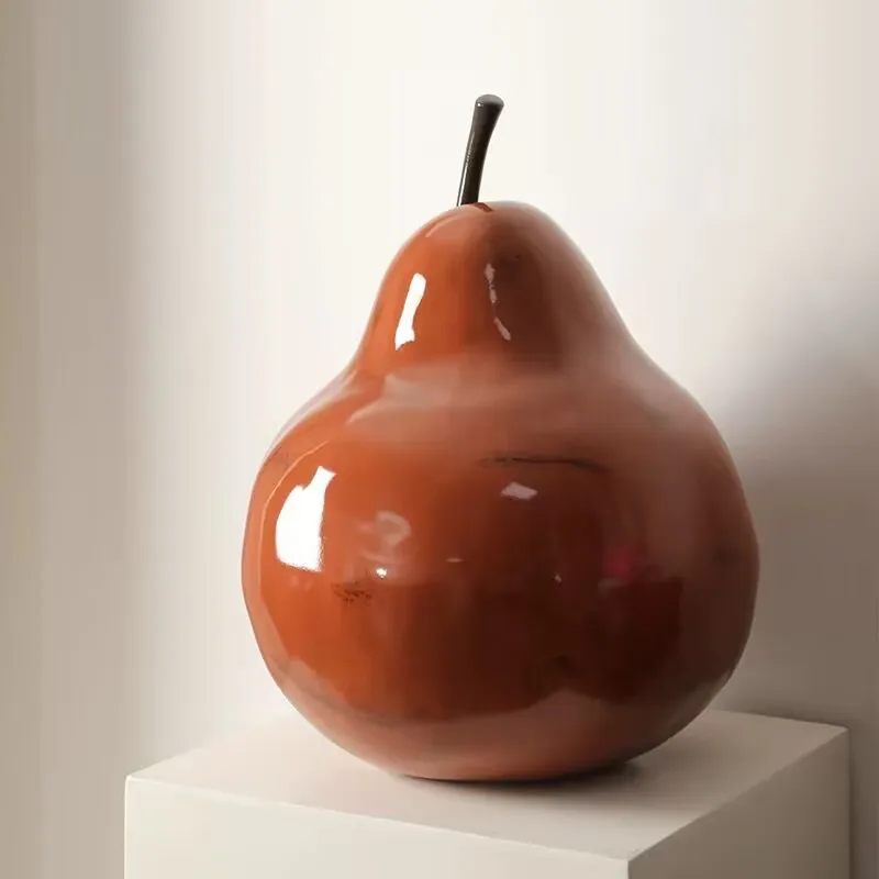 Embracing Pear Art Statue Simulated Fruit Ornaments Living Room Foyer Bedroom Bedside TV Cabinet Artistic Soft Decoration Gift
Embracing Pear Art Statue Simulated Fruit Ornaments Living Room Foyer Bedroom Bedside TV Cabinet Artistic Soft Decoration Gift