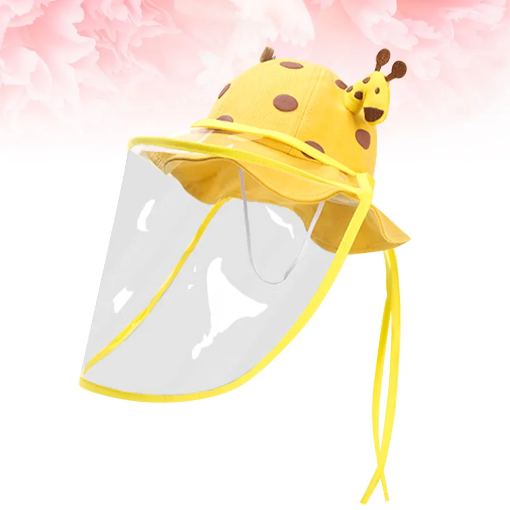 1pc Children'S Protective Hat Yellow Detachable Anti-Spitting Mask Fisherman Hat For Kids Outdoor Travel Windproof Sandproof
1pc Children'S Protective Hat Yellow Detachable Anti-Spitting Mask Fisherman Hat For Kids Outdoor Travel Windproof Sandproof