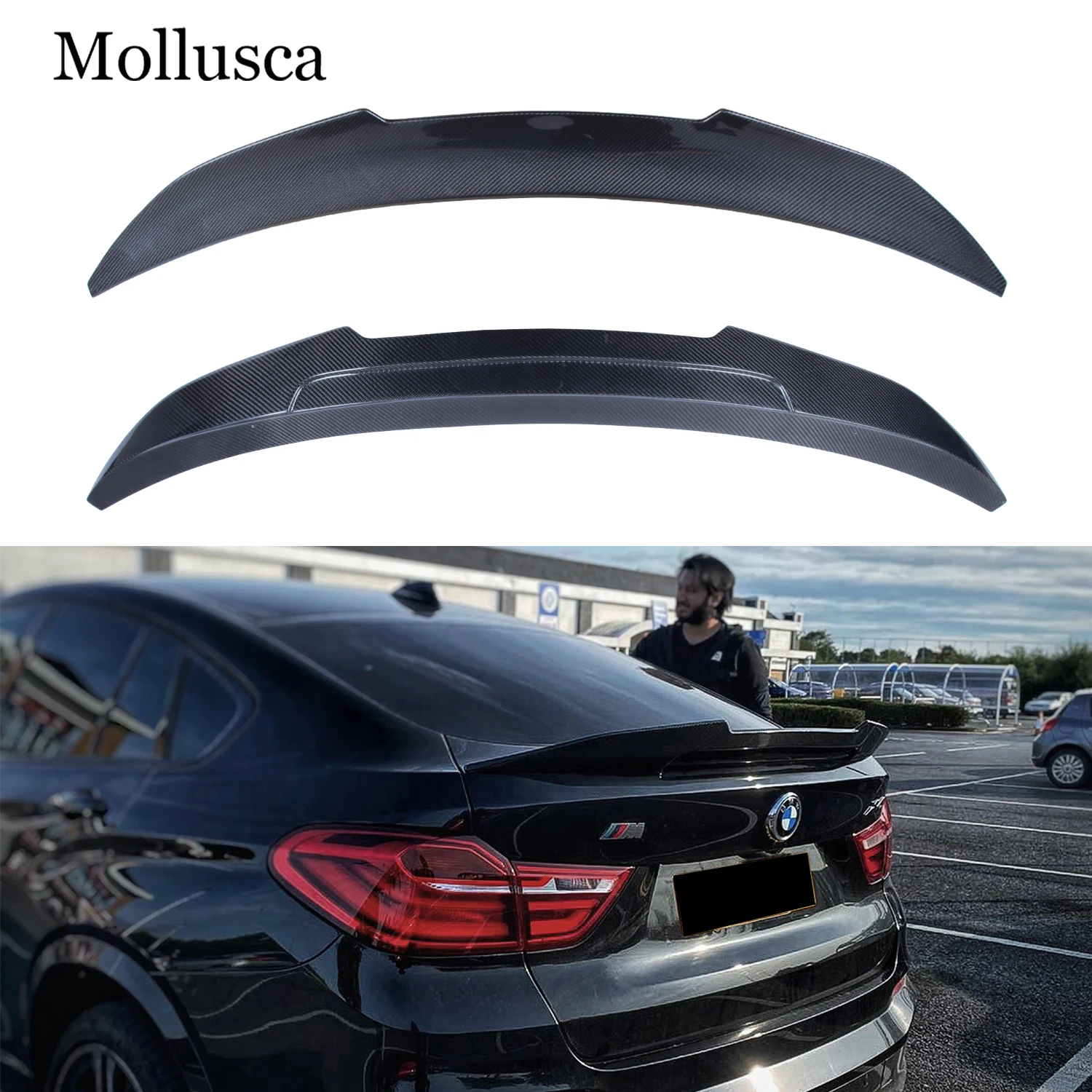 For BMW X4 F26/X4M 2013-2018 PSM Style Real Carbon Fiber Material Rear Spoiler Trunk Wing
For BMW X4 F26/X4M 2013-2018 PSM Style Real Carbon Fiber Material Rear Spoiler Trunk Wing