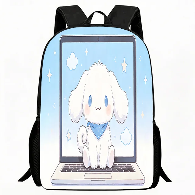 Kids Bag Fluffy Cinnamoroll Laptop Print Children Backpack, Cute Blue Star Cloud Gradient Design School Bag, Lightweight Breatha
Kids Bag Fluffy Cinnamoroll Laptop Print Children Backpack, Cute Blue Star Cloud Gradient Design School Bag, Lightweight Breatha
