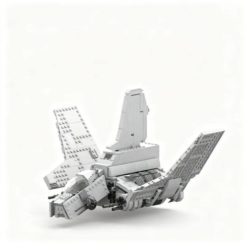 757PCS MOC Space Battle Galactic Empire Attack Shuttle Model Custom Building Blocks Architecture DIY Assembly Display Gift Set
757PCS MOC Space Battle Galactic Empire Attack Shuttle Model Custom Building Blocks Architecture DIY Assembly Display Gift Set