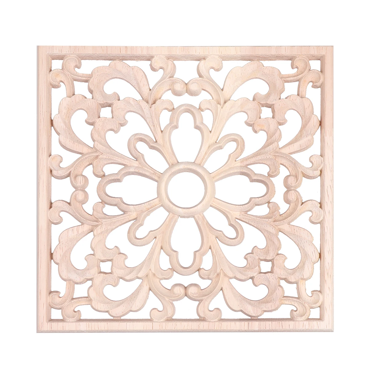 Solid Wood Carving Decorative Flowers Unpainted Onlay Applique for Wall Door Cabinet DIY European Style Craft
Solid Wood Carving Decorative Flowers Unpainted Onlay Applique for Wall Door Cabinet DIY European Style Craft