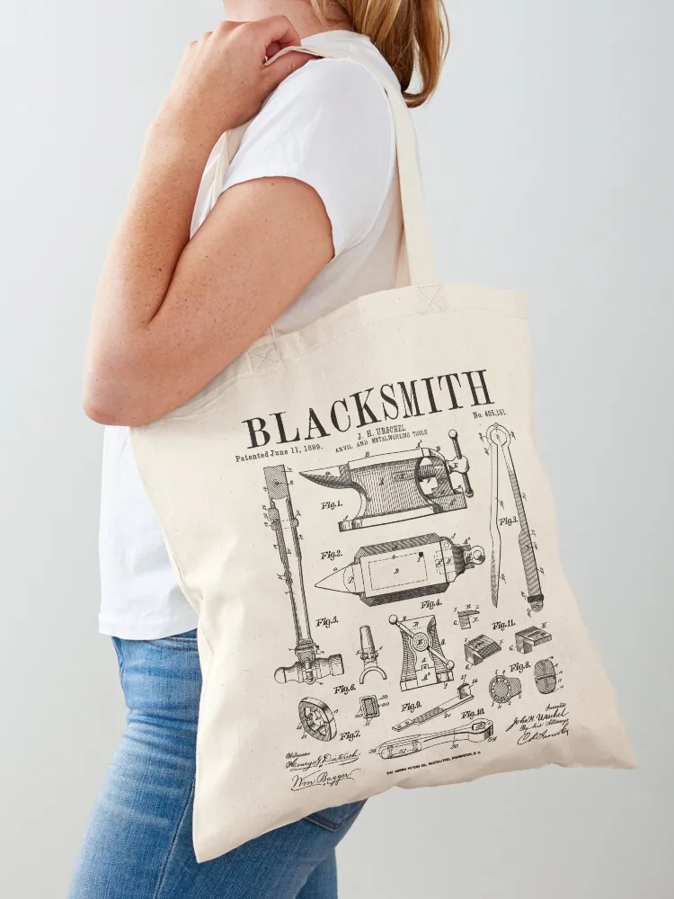 Blacksmith Anvil And Tools Vintage Patent Drawing Print Tote Bag Women's bags women bag Portable shopping bag woman shopping
Blacksmith Anvil And Tools Vintage Patent Drawing Print Tote Bag Women's bags women bag Portable shopping bag woman shopping