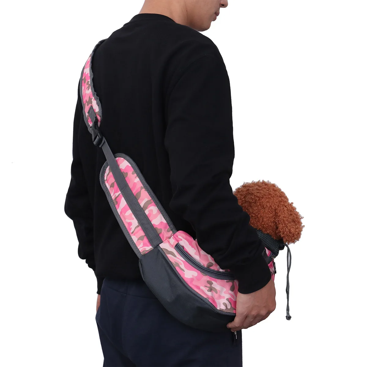 Small Dog Cat Pet Sling Carrier Bag Safe Comfortable Hands-Free Single Shoulder Travel Carry Tote Handbag - Size S (Pink)
Small Dog Cat Pet Sling Carrier Bag Safe Comfortable Hands-Free Single Shoulder Travel Carry Tote Handbag - Size S (Pink)