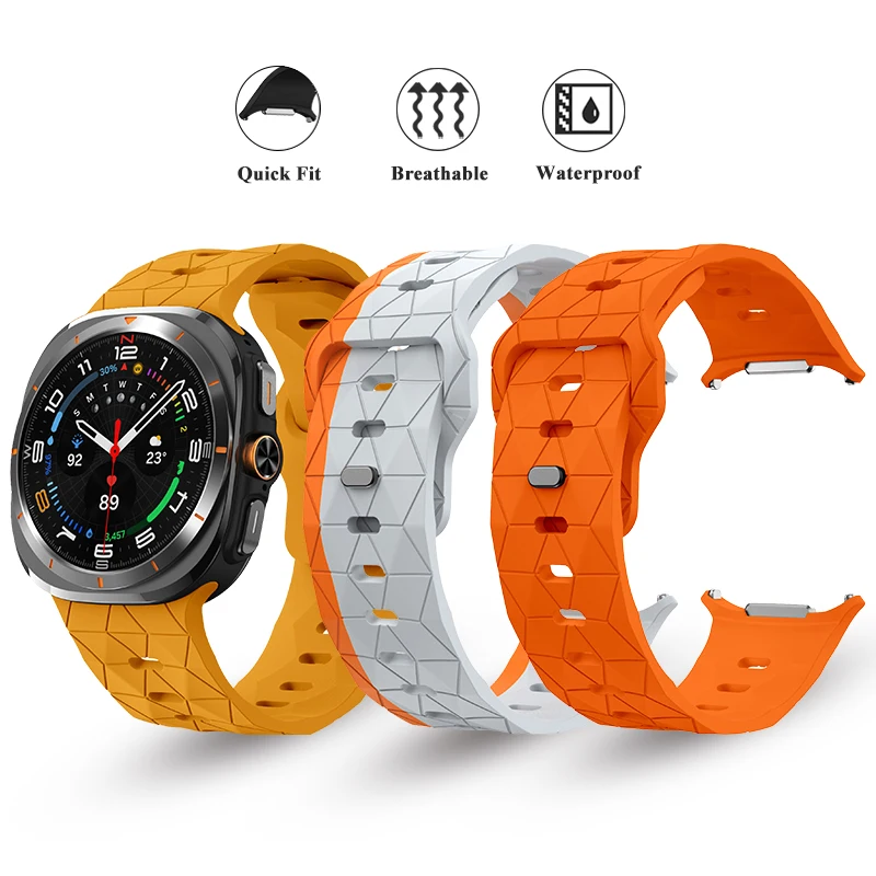 Fit for Samsung Galaxy Watch Ultra 47mm Bracelet Sport Colorful Silicone Adjustable Replacement Band for Galaxy Watch Ultra 47mm
Fit for Samsung Galaxy Watch Ultra 47mm Bracelet Sport Colorful Silicone Adjustable Replacement Band for Galaxy Watch Ultra 47mm