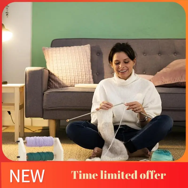 ABHU Держатель для шариков пряжи Двойной вращающийся держатель для пряжи Держатель для деревянной пряжи Держатель для пряжи (Noyarn) 
ABHU Держатель для шариков пряжи Двойной вращающийся держатель для пряжи Держатель для деревянной пряжи Держатель для пряжи (Noyarn)