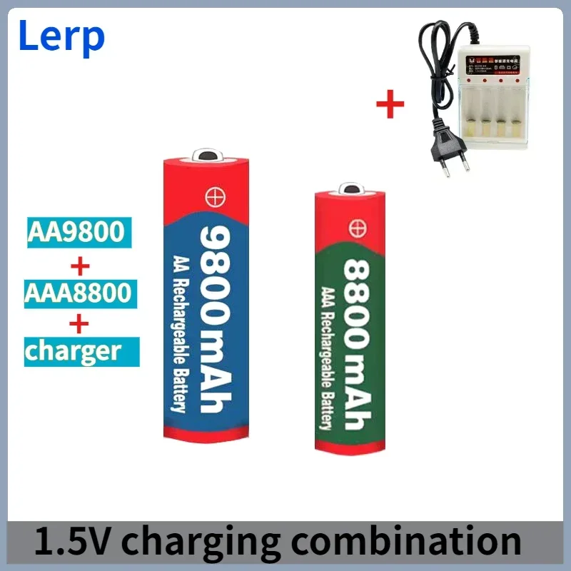 2025 New alkaline rechargeable battery 1.5VAA9800mAh/8800mAh+charger
2025 New alkaline rechargeable battery 1.5VAA9800mAh/8800mAh+charger