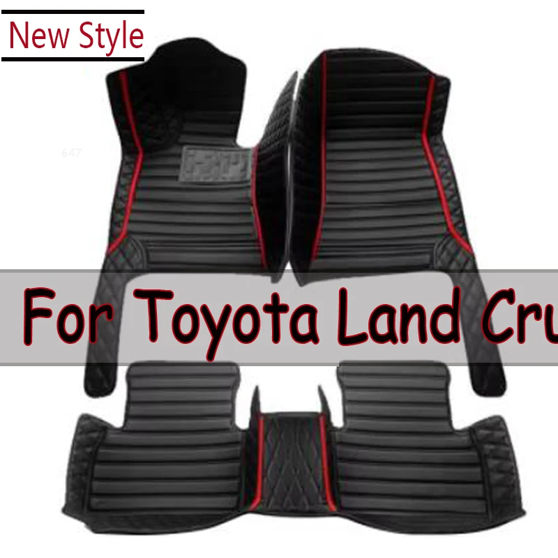 Car Floor Mats For Toyota Land Cruiser Rando-Kurūzā LandCruiser 1999~2007 5seat Car Mats Luxury Carpets Tapetes Car Accessories
Car Floor Mats For Toyota Land Cruiser Rando-Kurūzā LandCruiser 1999~2007 5seat Car Mats Luxury Carpets Tapetes Car Accessories