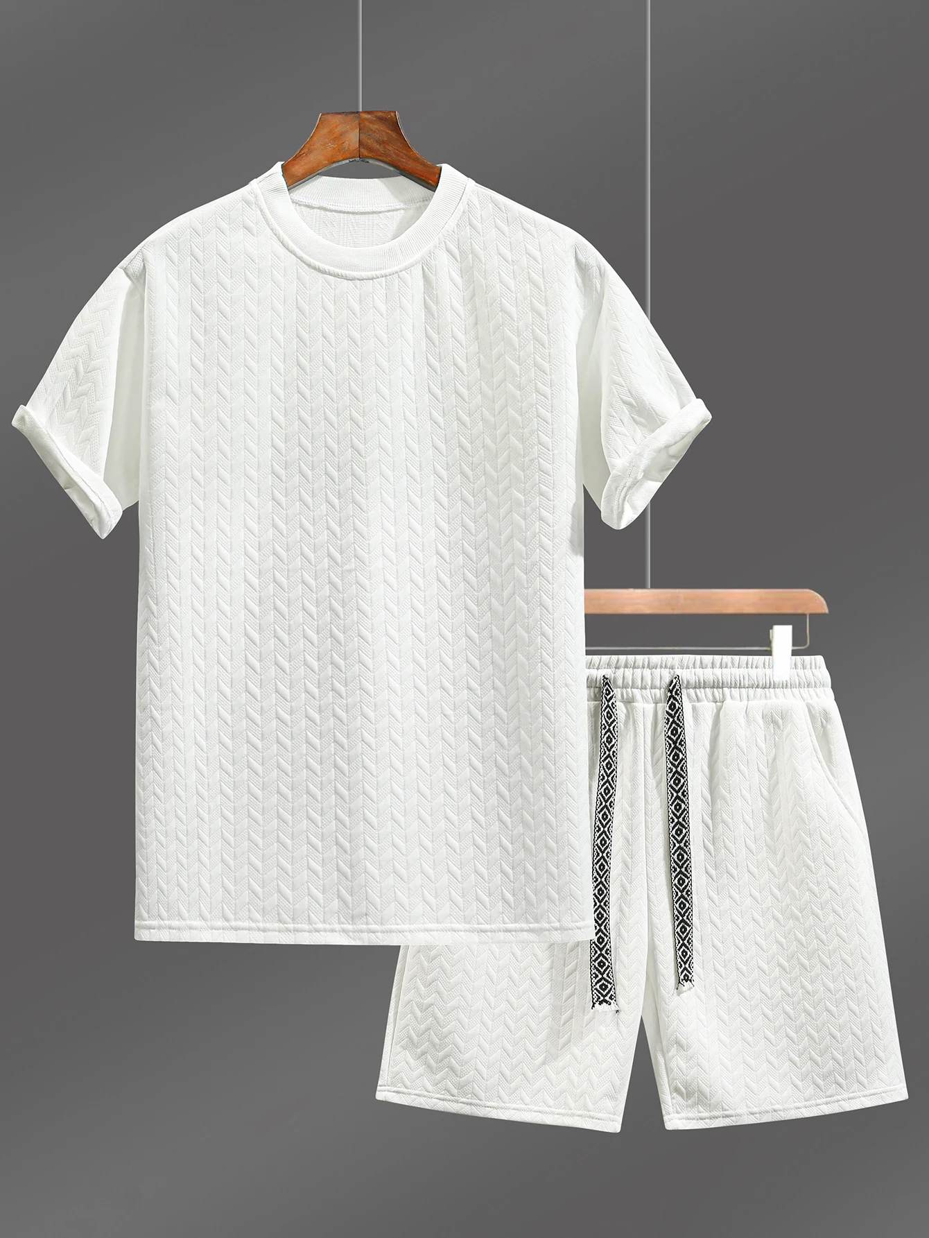 Men's Summer round Neck Casual Set Breathable Comfortable Clothing Lightweight Air-permeable Fabric for Hot Weather
Men's Summer round Neck Casual Set Breathable Comfortable Clothing Lightweight Air-permeable Fabric for Hot Weather