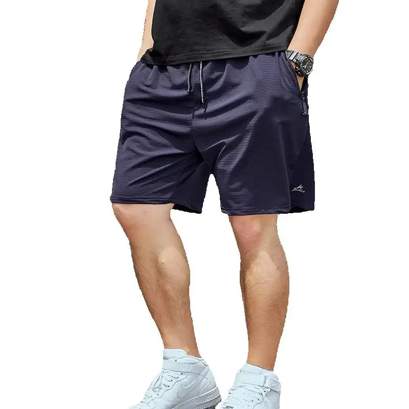 Мужские эластичные летние дышащие сетчатые шорты средней длины из ледяного шелка, быстросохнущие тонкие шорты
Мужские эластичные летние дышащие сетчатые шорты средней длины из ледяного шелка, быстросохнущие тонкие шорты