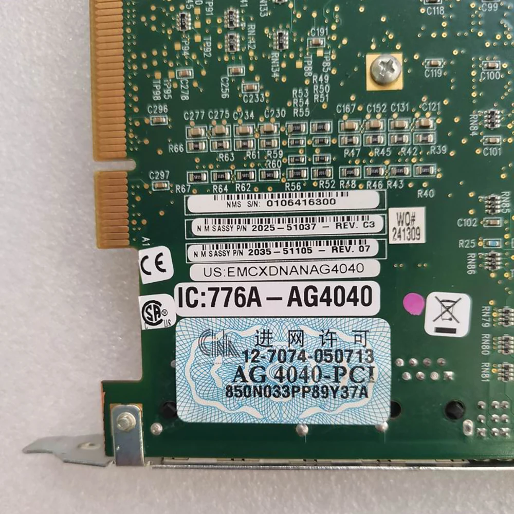 For NMS AG4040 Voice card 776A-AG4040 Fax card Double-layer circuit board 776A-AG4040
For NMS AG4040 Voice card 776A-AG4040 Fax card Double-layer circuit board 776A-AG4040