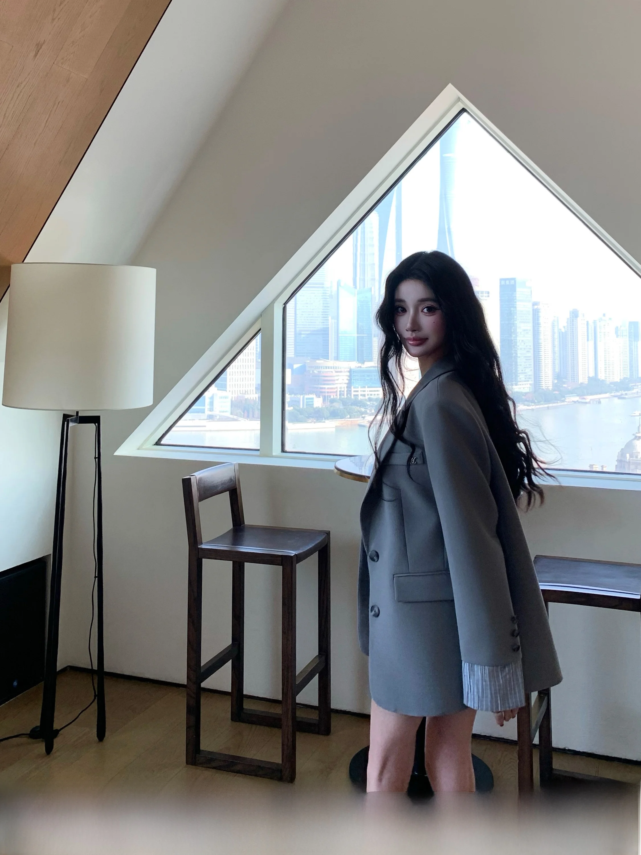 Barb Chill Korean Sle Women's Suit Jaet Early Spring New Loose High-End Feel oulder Casual Western Wear
Barb Chill Korean Sle Women's Suit Jaet Early Spring New Loose High-End Feel oulder Casual Western Wear