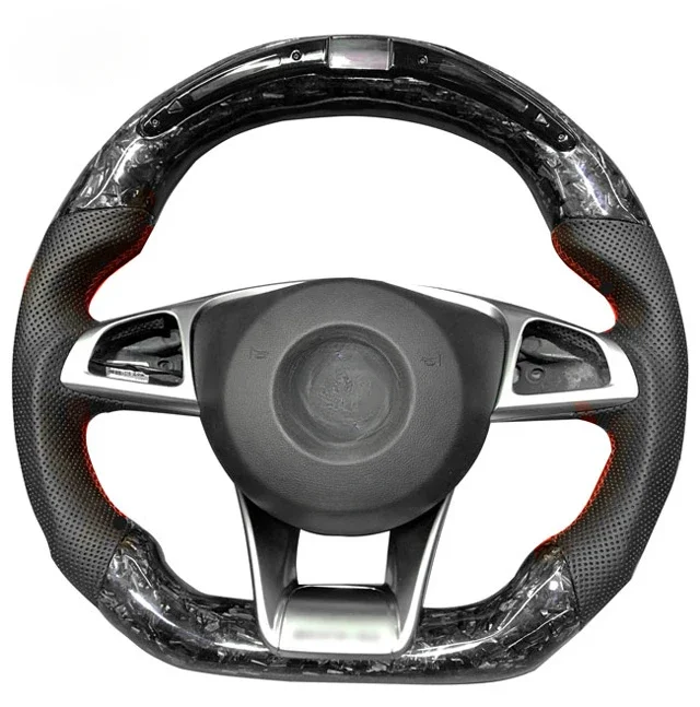 Custom Steering wheel carbon fiber for Benz w205AMG C63 A45AMG Speed LED carbon fiber
Custom Steering wheel carbon fiber for Benz w205AMG C63 A45AMG Speed LED carbon fiber