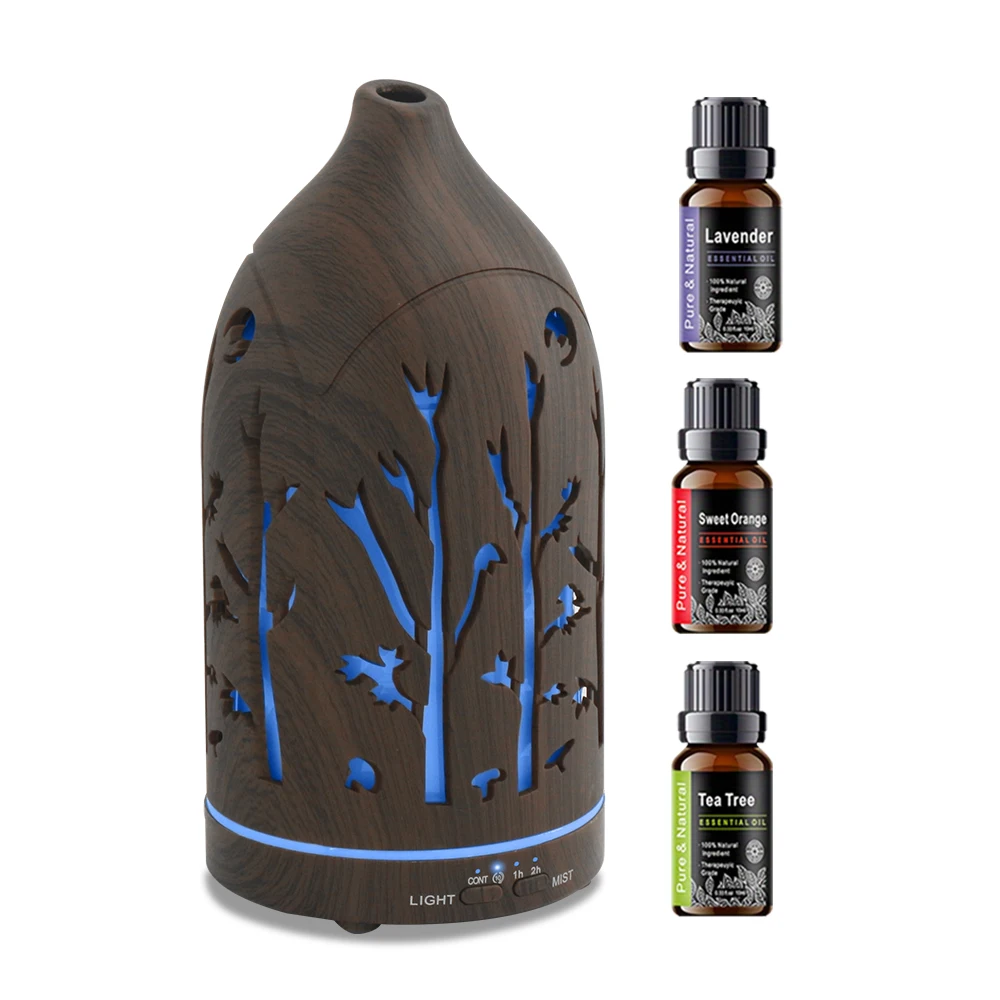 Essential Oil Diffuser Quiet Ultrasonic Aroma Humidifier with Auto Shut-Off for Home & Office
Essential Oil Diffuser Quiet Ultrasonic Aroma Humidifier with Auto Shut-Off for Home & Office