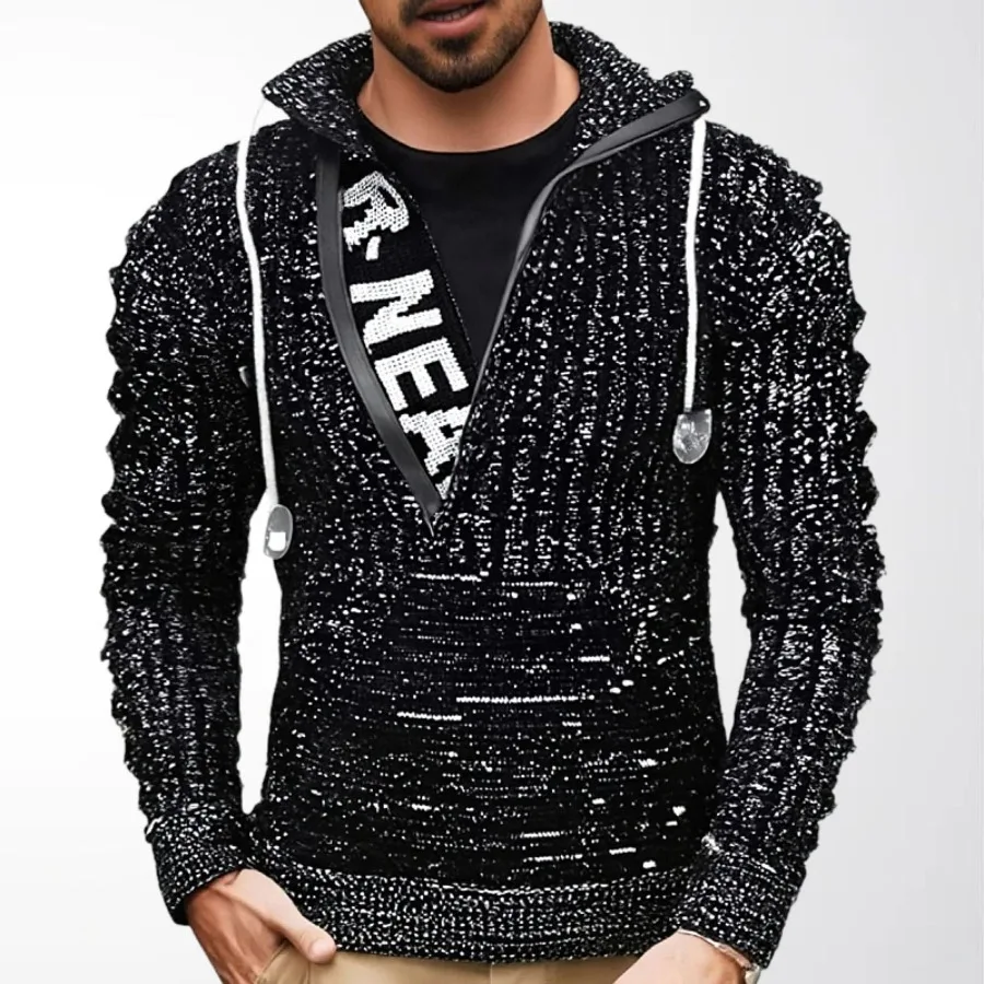 2026 осень-зима мужские свитера с капюшоном теплый тонкий свитер с высоким воротом рубашка с длинными рукавами мужской трикотаж мужская одежда топы S-4XL
2026 осень-зима мужские свитера с капюшоном теплый тонкий свитер с высоким воротом рубашка с длинными рукавами мужской трикотаж мужская одежда топы S-4XL