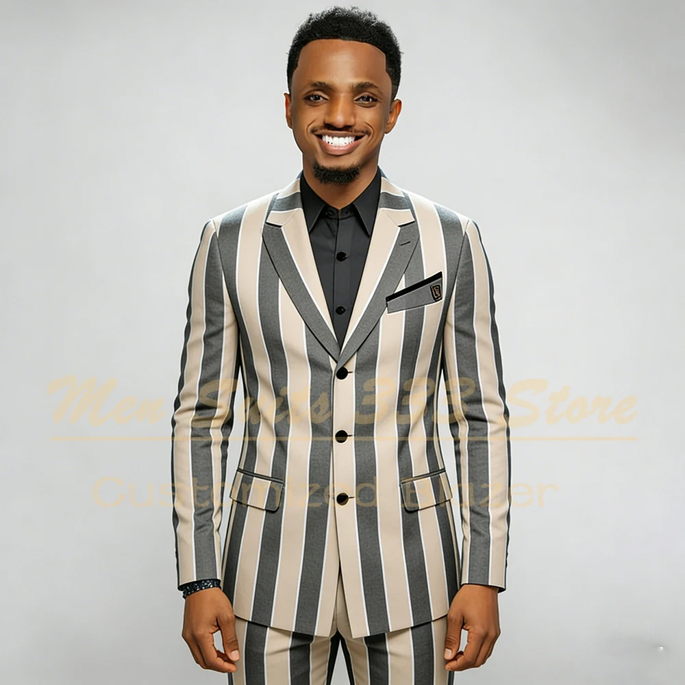 Tailor-Made Suits for Men Chic Single Breasted Peak Lapel Slim Blazer Regular Length 2 Piece Jacket Pants Male Clothing Costume
Tailor-Made Suits for Men Chic Single Breasted Peak Lapel Slim Blazer Regular Length 2 Piece Jacket Pants Male Clothing Costume