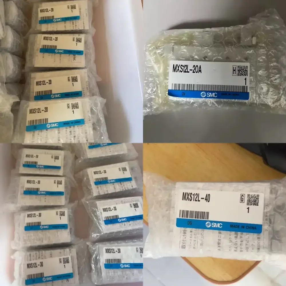 SMC Original Air Slide Table(Symmetric Type) MXS12L-20AS/30A Precision Guide Rail Slide Table Cylinder
SMC Original Air Slide Table(Symmetric Type) MXS12L-20AS/30A Precision Guide Rail Slide Table Cylinder