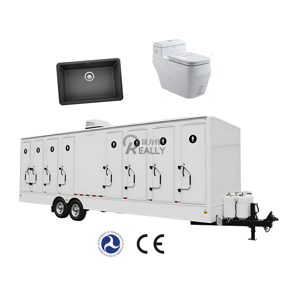 Mobile Outdoor Luxury Portable Bathrooms Trailer Portable Restrooms Trailer Camping Caravan Toilet Manufacturers For Sale
Mobile Outdoor Luxury Portable Bathrooms Trailer Portable Restrooms Trailer Camping Caravan Toilet Manufacturers For Sale