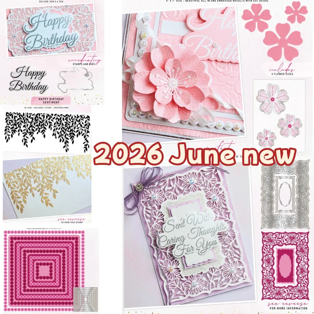2026 June new Stamp - Sentiment Sent metal cut dies and clear stamps scrapbooking to make paper engraving frames card craft set
2026 June new Stamp - Sentiment Sent metal cut dies and clear stamps scrapbooking to make paper engraving frames card craft set