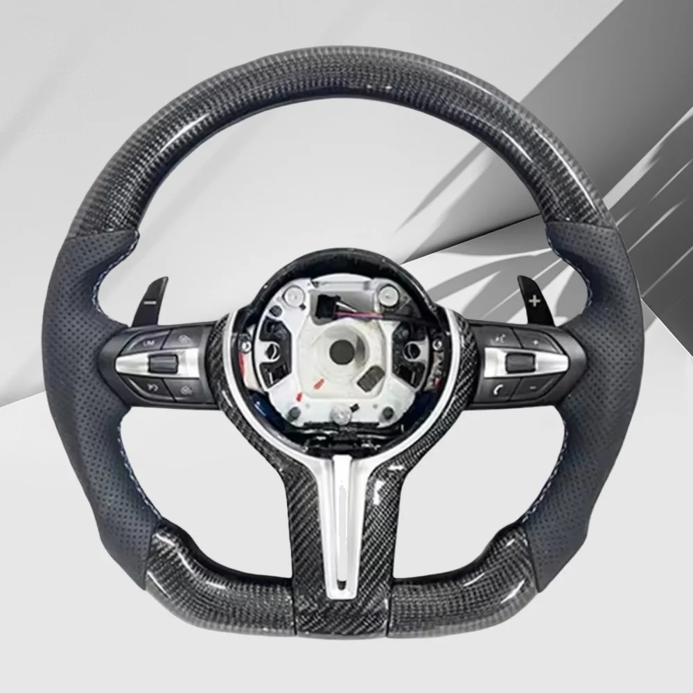 Руль из карбона M Sport для BMW F01 F06 F10 F11 F12 F20 F21 F22 F25 F26 F30 F31 F32 F33 F36 M3 F80 M4 F82 M5 F90 F34
Руль из карбона M Sport для BMW F01 F06 F10 F11 F12 F20 F21 F22 F25 F26 F30 F31 F32 F33 F36 M3 F80 M4 F82 M5 F90 F34