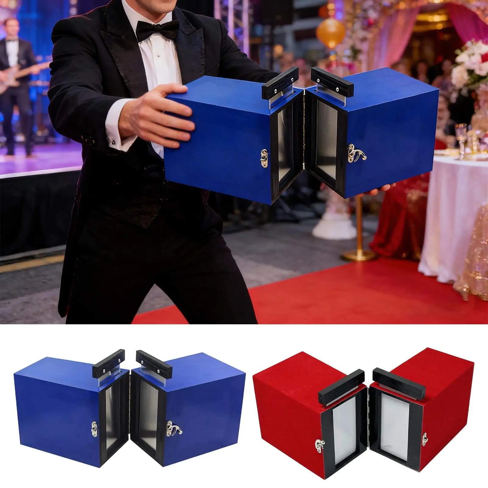 Magic Tricks Portable Broken Arm Box Magic Gimmicks for Adults Party Stage Halloween Costume Magician Performance Entertainment
Magic Tricks Portable Broken Arm Box Magic Gimmicks for Adults Party Stage Halloween Costume Magician Performance Entertainment