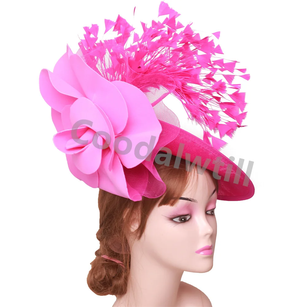 Kentucky Derby Big Fascinator Hat Women Party Church Pillbox Fascinator Headband Big Flower Chapeau Cap Ladies Wedding Millinery
Kentucky Derby Big Fascinator Hat Women Party Church Pillbox Fascinator Headband Big Flower Chapeau Cap Ladies Wedding Millinery