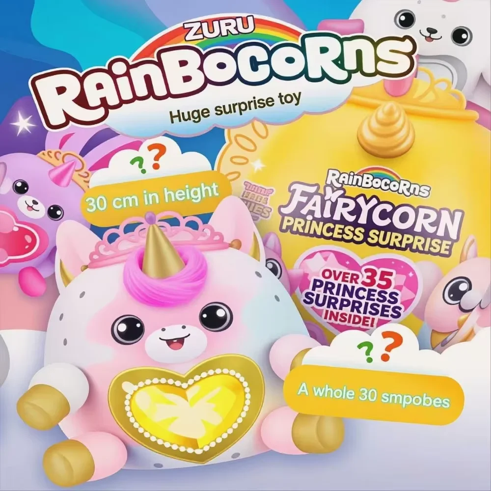 Zuru Rainbocorns Fairycorn Princess Surprise Plush Toy Surprise Blind Surprise Egg Wearable Fairy Wings Magical Fairy Princess
Zuru Rainbocorns Fairycorn Princess Surprise Plush Toy Surprise Blind Surprise Egg Wearable Fairy Wings Magical Fairy Princess