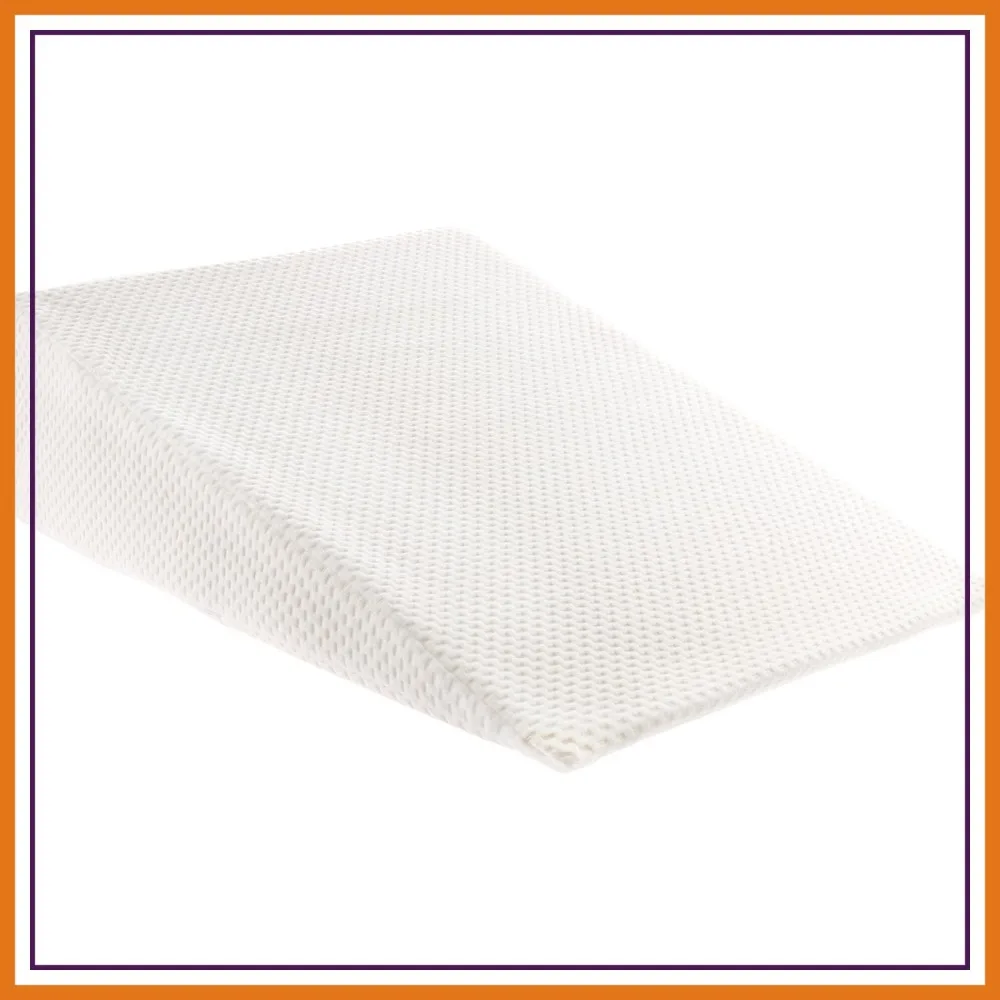 Memory Foam Wedge Pillow for Acid Reflux, Snoring & Back Pain Relief - 18x24x7 Inch, Bamboo Cover
Memory Foam Wedge Pillow for Acid Reflux, Snoring & Back Pain Relief - 18x24x7 Inch, Bamboo Cover
