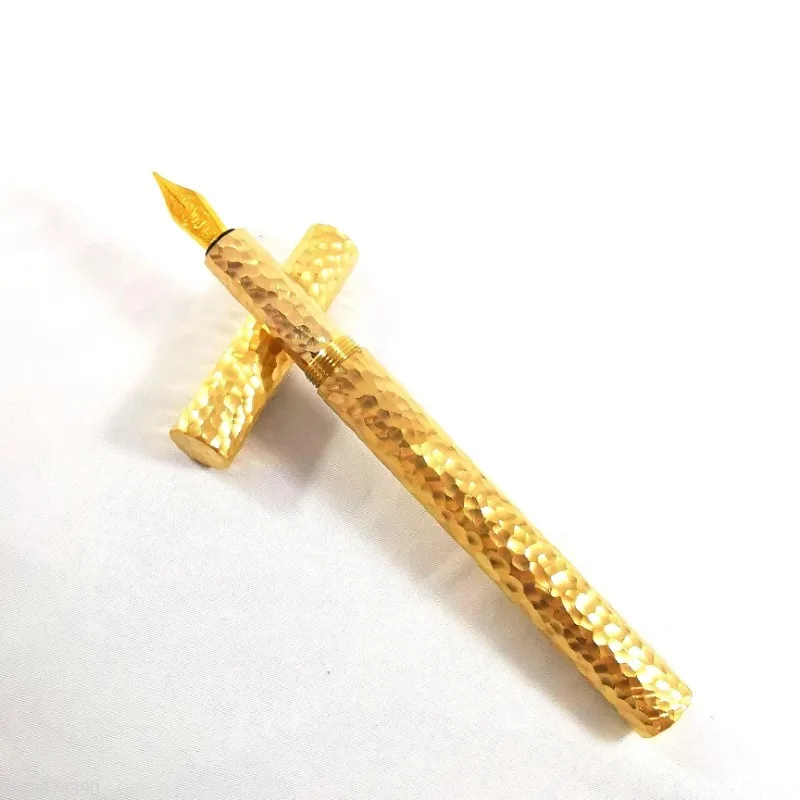 White Copper Pure Handmade Hammer Fountain Pen Schmidt EF 0.38mm Nib Practicing Writing Office Supplies School Business Gift
White Copper Pure Handmade Hammer Fountain Pen Schmidt EF 0.38mm Nib Practicing Writing Office Supplies School Business Gift