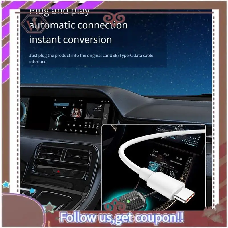 ABBG-2 In 1 Wireless Adapter Wireless Carplay Android Adapter Android Auto Car Adapter Convert Wired To Carplay Wireless Box 
ABBG-2 In 1 Wireless Adapter Wireless Carplay Android Adapter Android Auto Car Adapter Convert Wired To Carplay Wireless Box