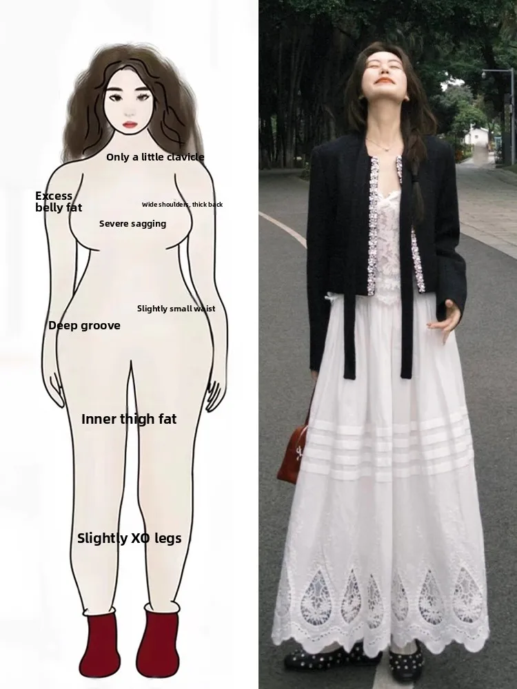 Black Lace Trim Coat And Midi Skirt Set plus Size Women's Fashion Autumn 2025 Unique High End Ensemble Comfortable Breathable
Black Lace Trim Coat And Midi Skirt Set plus Size Women's Fashion Autumn 2025 Unique High End Ensemble Comfortable Breathable