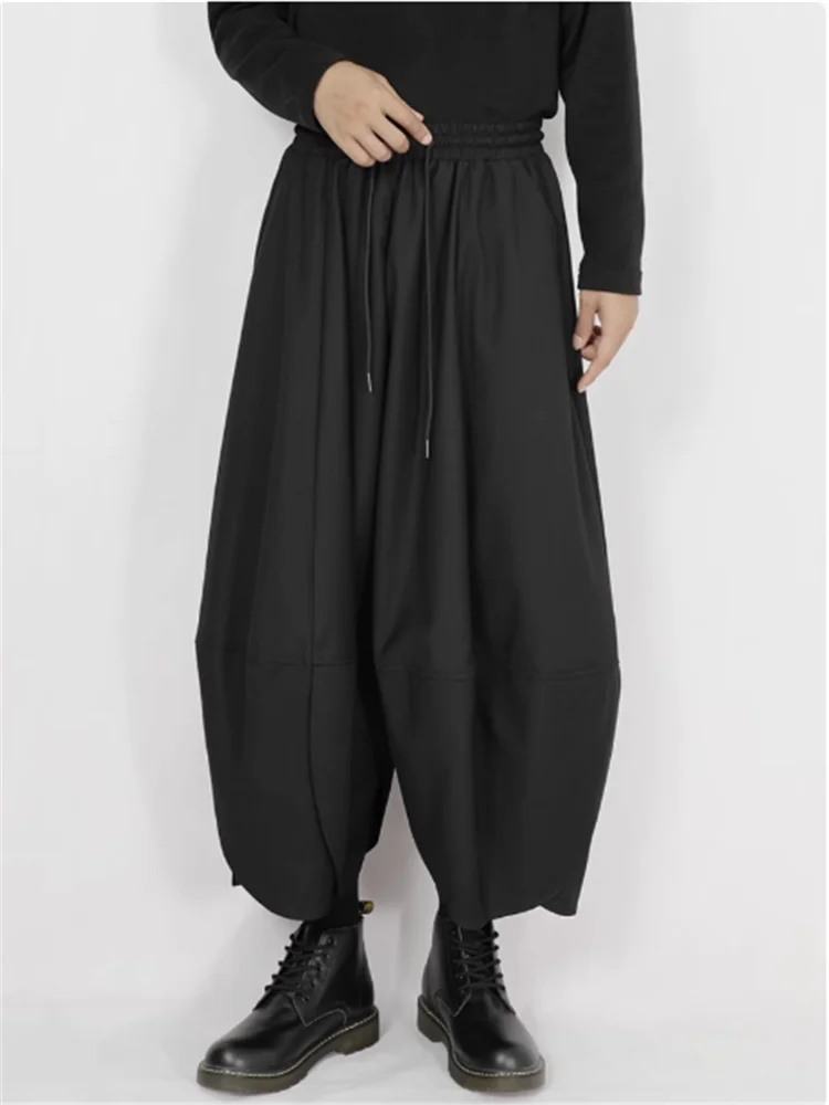 Spring 2025 new casual pants for men: 9-inch black oversized men's wide-leg pants for fat men
Spring 2025 new casual pants for men: 9-inch black oversized men's wide-leg pants for fat men