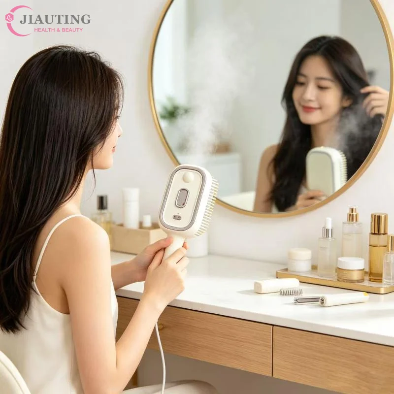 Electric Spray Hair Brush 2-In-1 Misting Hair Brush With Water Spray Reduce Frizz Anti-Static Retractable Steam Massage Comb
Electric Spray Hair Brush 2-In-1 Misting Hair Brush With Water Spray Reduce Frizz Anti-Static Retractable Steam Massage Comb