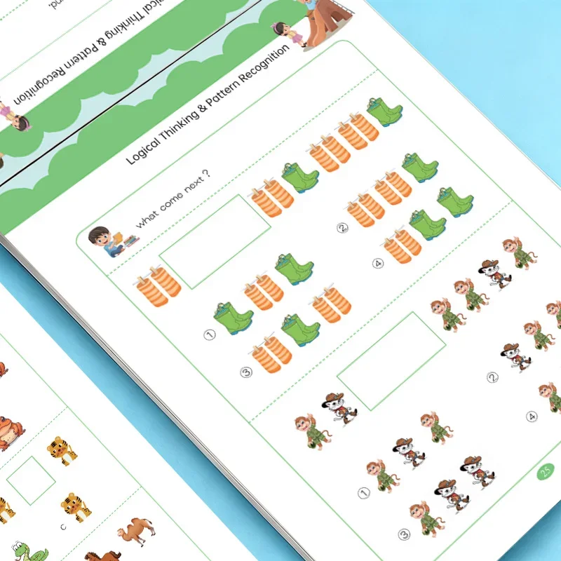 Pattern Finding Workbook: Fun Logic & Sequence Puzzles – Boost Observation & Critical Thinking for Kids