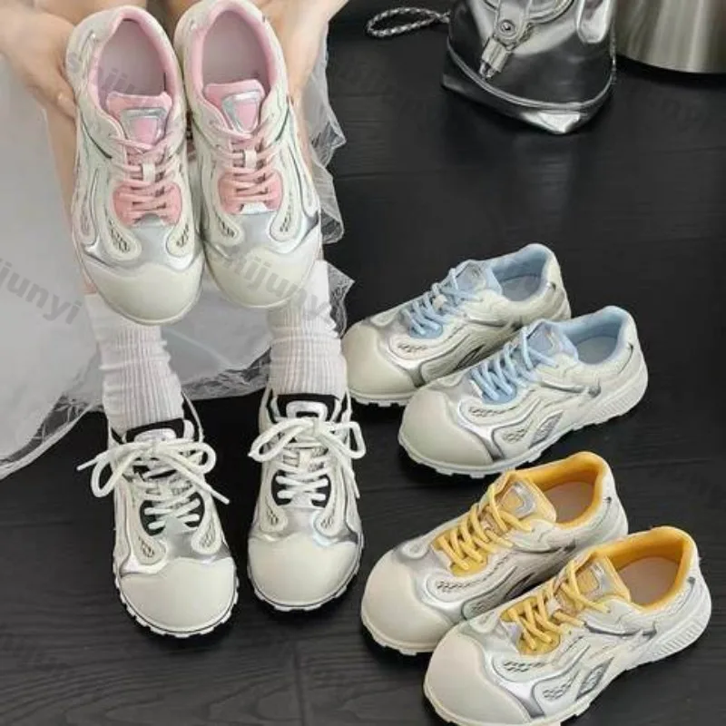 Women's Casual Shoes 2025 New Mesh Breathable Comfortable Luxury Sneakers Outdoor Fashion Cross Tied Non Slip Flats Zapatillas
Women's Casual Shoes 2025 New Mesh Breathable Comfortable Luxury Sneakers Outdoor Fashion Cross Tied Non Slip Flats Zapatillas