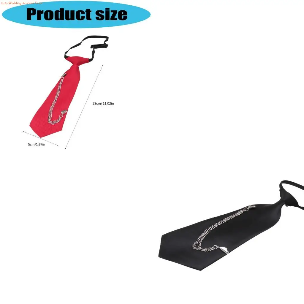G92D Metal Chain Detachable Tie With Adjustable Length Premium Polyester Fabric For Professional And Casual Outfits
G92D Metal Chain Detachable Tie With Adjustable Length Premium Polyester Fabric For Professional And Casual Outfits