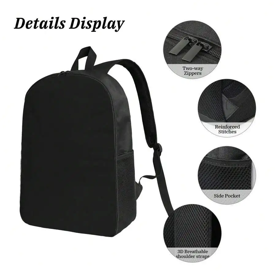 Unisex Backpack With Two-Way Zippers Breathable Shoulder Straps And Side Pocket
Unisex Backpack With Two-Way Zippers Breathable Shoulder Straps And Side Pocket