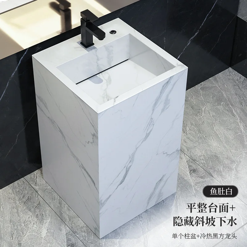 Slate column basin washbasin integrated column type washbasin floor type balcony outdoor courtyard washbasin pool
Slate column basin washbasin integrated column type washbasin floor type balcony outdoor courtyard washbasin pool