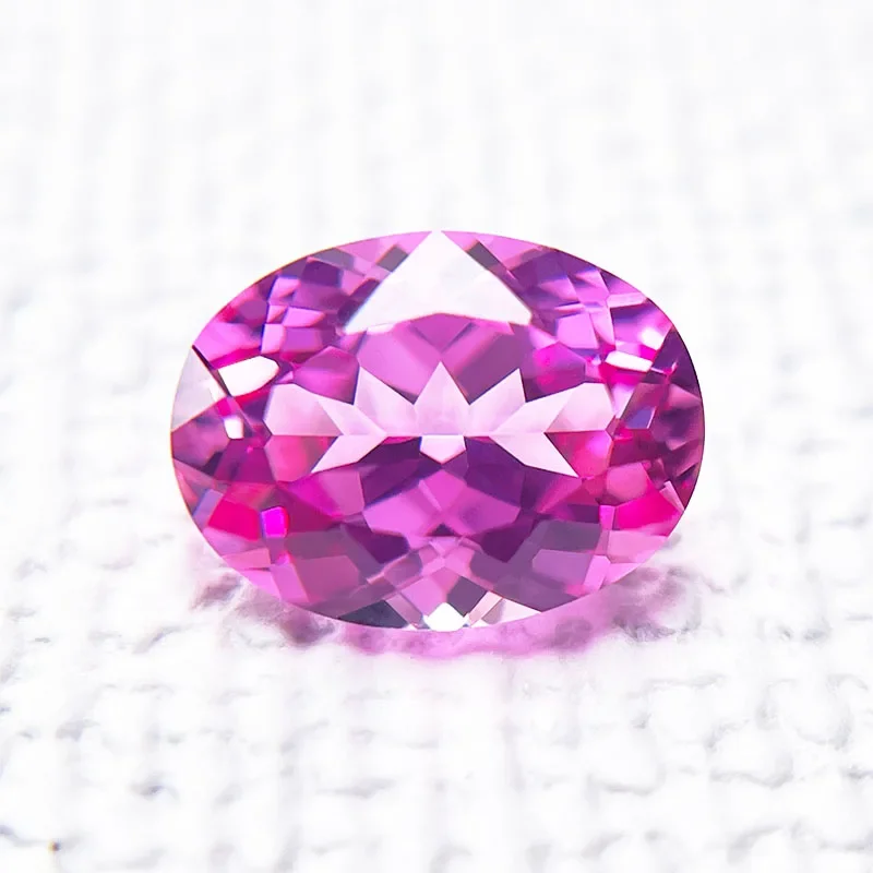 Lab Grown Sapphire Oval Cut Pink Color Charm Gemstone for DIY Advanced Jewelry Making Inlay Selectable Certificate
Lab Grown Sapphire Oval Cut Pink Color Charm Gemstone for DIY Advanced Jewelry Making Inlay Selectable Certificate