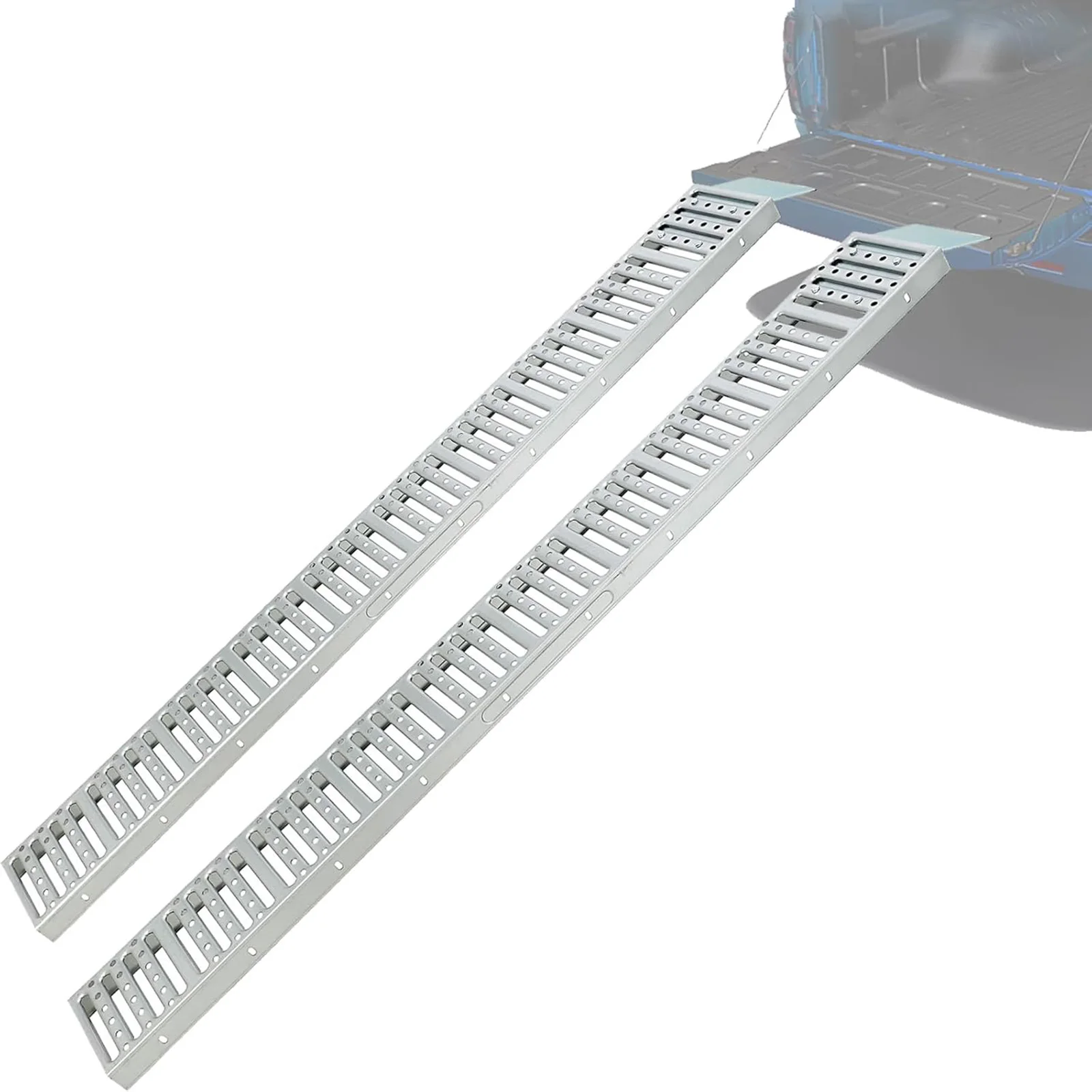 2 Pack 72 Inch Heavy Duty Steel Loading Ramp 1000LB Non Folding Truck Trailer Ramps For ATV Motorcycle Dirt Bike Lawn Mower
2 Pack 72 Inch Heavy Duty Steel Loading Ramp 1000LB Non Folding Truck Trailer Ramps For ATV Motorcycle Dirt Bike Lawn Mower