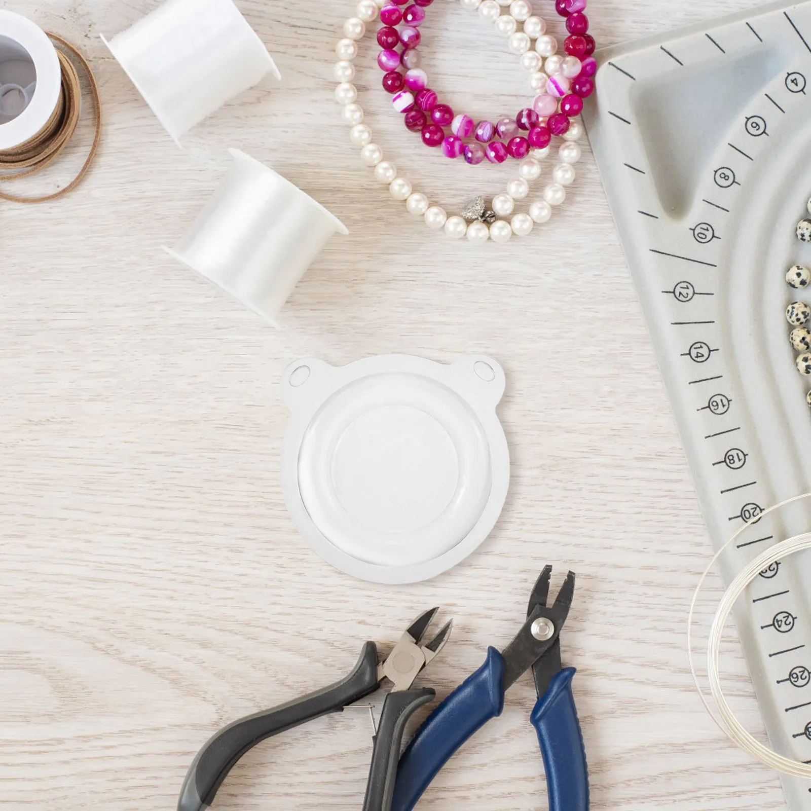 Acrylic Bead Jewelry Making Bracelet Design Board Beading Plate Bracelet Design Board Organizer Necklace Craft Tool Display
Acrylic Bead Jewelry Making Bracelet Design Board Beading Plate Bracelet Design Board Organizer Necklace Craft Tool Display